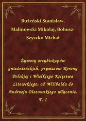 : Żywoty arcybiskupów gnieźnieńskich, prymasow Korony Polskiej i Wielkiego Księstwa Litewskiego, od Wilibalda do Andrzeja Olszowskiego włącznie. T. 1 - ebook