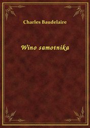 : Wino samotnika - ebook