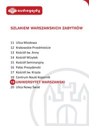 : Uniwersytet Warszawski. Szlakiem warszawskich zabytków - ebook