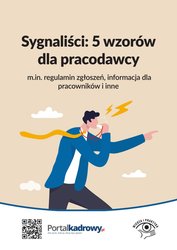 : Sygnaliści: 5 wzorów dla pracodawcy (m.in. regulamin zgłoszeń, informacja dla pracowników i inne) - ebook