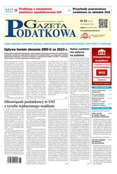 : Gazeta Podatkowa - e-wydanie – 92/2024