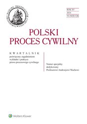 : Polski Proces Cywilny - e-wydanie – 3/2024